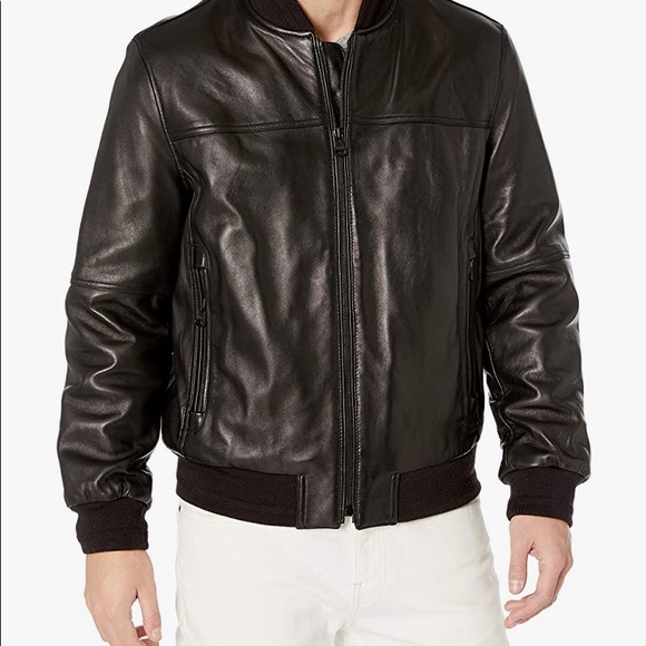 Andrew Marc Genuine Leather Jacket - Picture 3 of 7